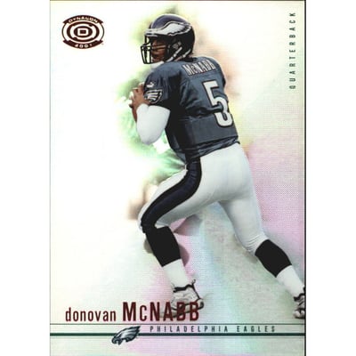 2001 Pacific Dynagon Red #71 Donovan McNabb