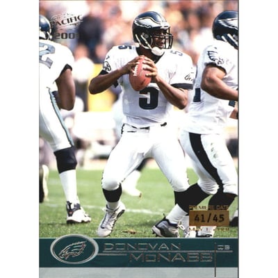 2001 Pacific Premiere Date #326 Donovan McNabb