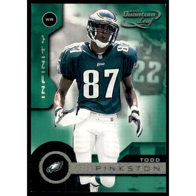 2001 Quantum Leaf Infinity Green #144 Todd Pinkston