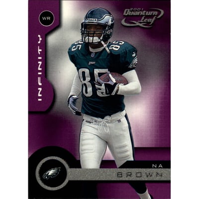 2001 Quantum Leaf Infinity Purple #143 Na Brown