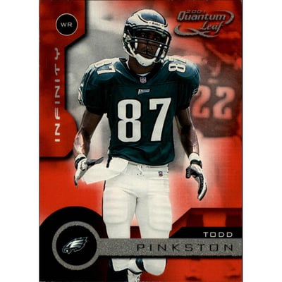 2001 Quantum Leaf Infinity Red #144 Todd Pinkston