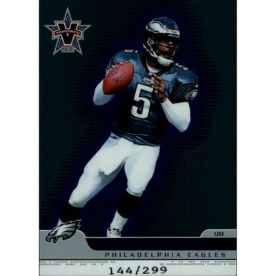 2001 Vanguard Blue #72 Donovan McNabb