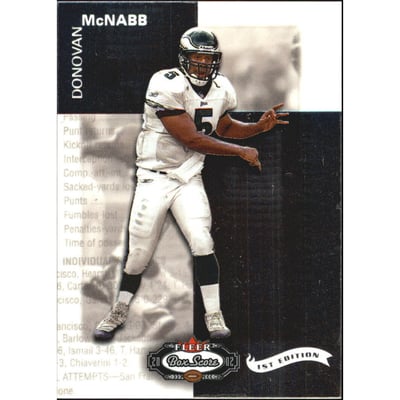 2002 Fleer Box Score First Edition #13 Donovan McNabb