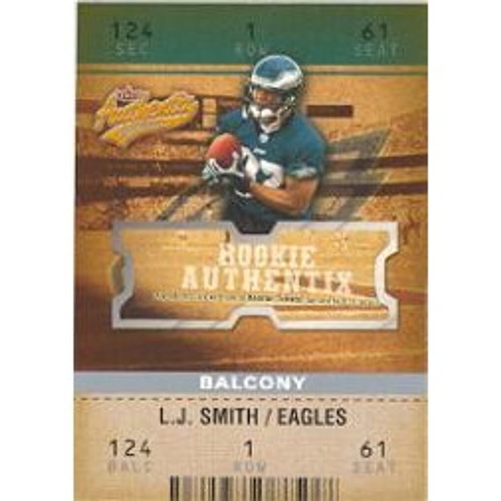 2003 Fleer Authentix Balcony #128 L.J. Smith
