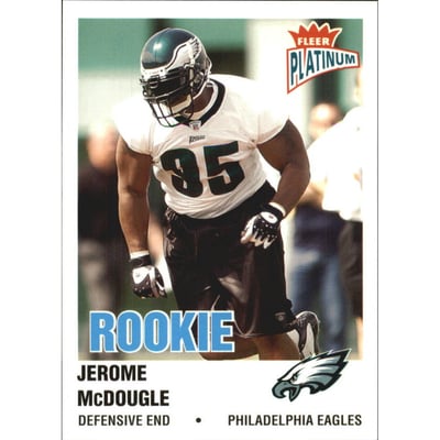 2003 Fleer Platinum Finish #220 Jerome McDougle