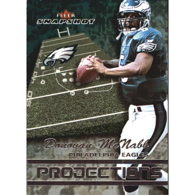 2003 Fleer Snapshot Projections #2 Donovan McNabb