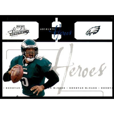 2005 Absolute Memorabilia Absolute Heroes Silver #AH6 Donovan McNabb