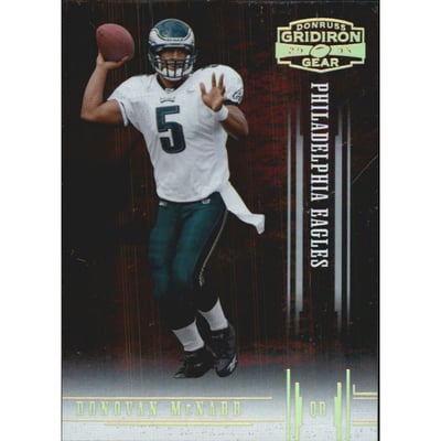 2005 Donruss Gridiron Gear Gold Holofoil #34 Donovan McNabb