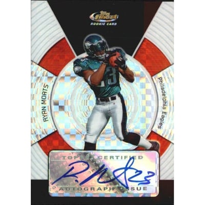 2005 Finest Xfractors #170 Ryan Moats AU
