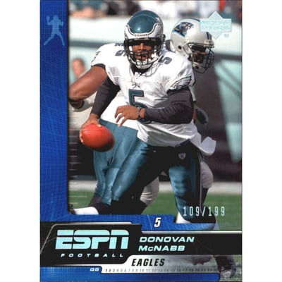 2005 Upper Deck ESPN Holofoil #74 Donovan McNabb