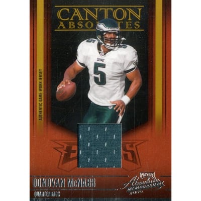 2006 Absolute Memorabilia Canton Absolutes Materials #20 Donovan McNabb