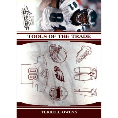 2006 Absolute Memorabilia Tools of the Trade Red #TOT132 Terrell Owens