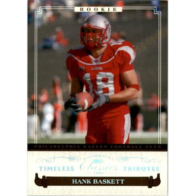 2006 Donruss Classics Timeless Tributes Silver #173 Hank Baskett