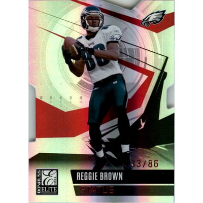 2006 Donruss Elite Status #75 Reggie Brown/86