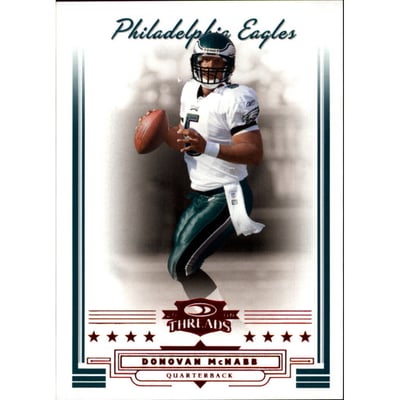 2006 Donruss Threads Retail Red #70 Donovan McNabb