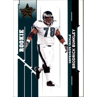 2006 Leaf Rookies and Stars Gold #241 Brodrick Bunkley