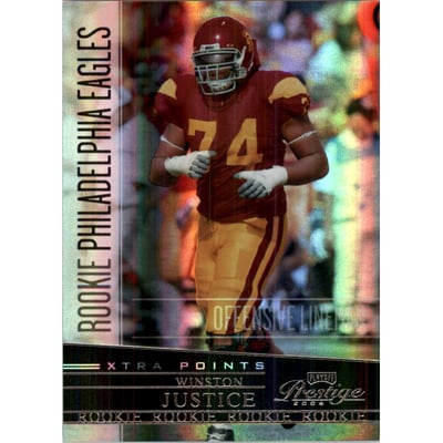2006 Playoff Prestige Xtra Points Black #250 Winston Justice