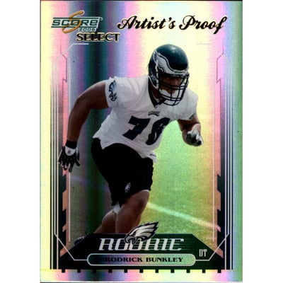 2006 Select Artist's Proof #358 Brodrick Bunkley