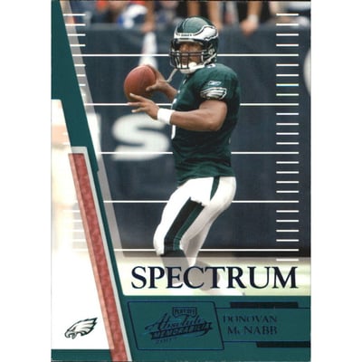 2007 Absolute Memorabilia Spectrum Blue Retail #11 Donovan McNabb
