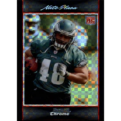 2007 Bowman Chrome Xfractors #BC47 Nate Ilaoa