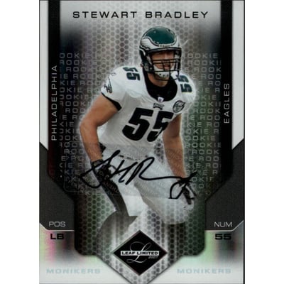 2007 Leaf Limited Monikers Autographs Silver #279 Stewart Bradley