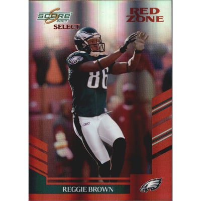 2007 Select Red Zone #20 Reggie Brown