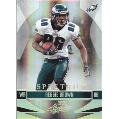 2008 Absolute Memorabilia Spectrum Gold #113 Reggie Brown
