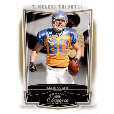 2008 Donruss Classics Timeless Tributes Gold #76 Kevin Curtis