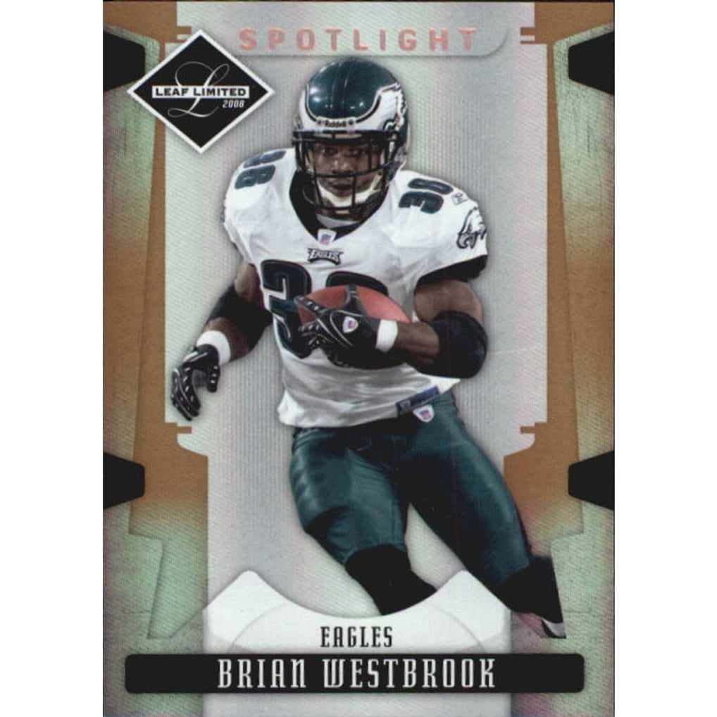 2008 Leaf Limited Bronze Spotlight #75 Brian Westbrook