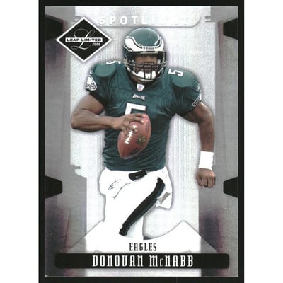 2008 Leaf Limited Silver Spotlight #74 Donovan McNabb
