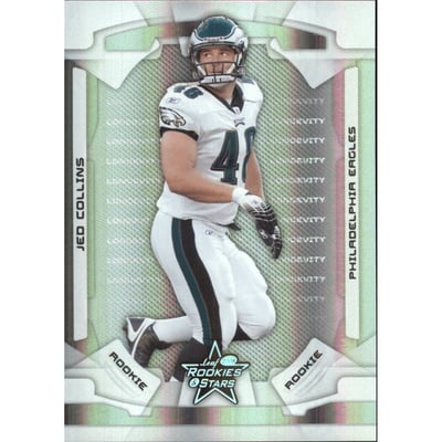 2008 Leaf Rookies and Stars Longevity Parallel Silver Holofoil #144 Jed Collins