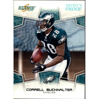 2008 Score Artist's Proof #241 Correll Buckhalter