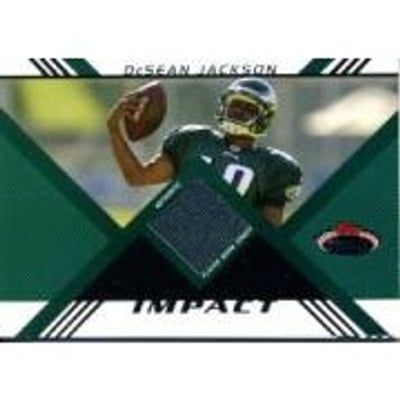 2008 Stadium Club Impact Relics #IRDJ DeSean Jackson