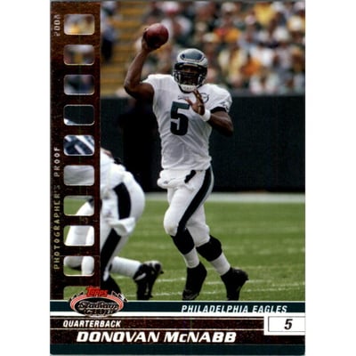 2008 Stadium Club Photographer's Proofs Silver #36 Donovan McNabb