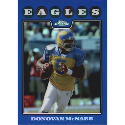 2008 Topps Chrome Blue Refractors #TC15 Donovan McNabb