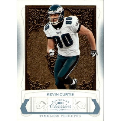 2009 Donruss Classics Timeless Tributes Platinum #75 Kevin Curtis