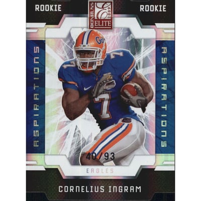 2009 Donruss Elite Aspirations #125 Cornelius Ingram/93