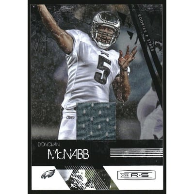 2009 Donruss Rookies and Stars Elements Materials Foil #106 Donovan McNabb/100