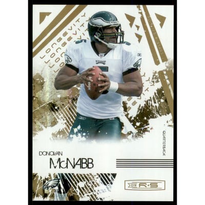 2009 Donruss Rookies and Stars Longevity Parallel Gold #75 Donovan McNabb