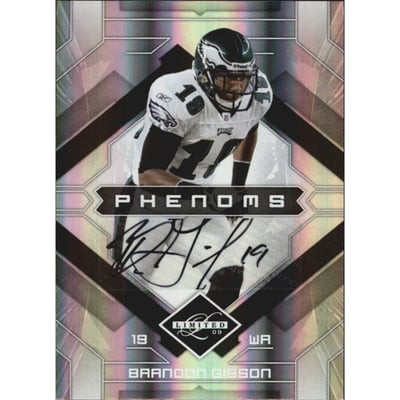 2009 Limited #157 Brandon Gibson AU/399 RC