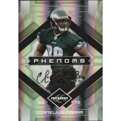 2009 Limited #169 Cornelius Ingram AU/399 RC