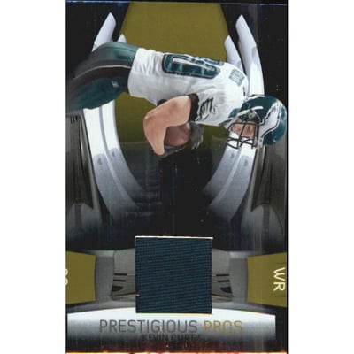 2009 Playoff Prestige Prestigious Pros Materials Gold #25 Kevin Curtis