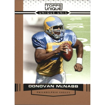 2009 Topps Unique Unique Unis Bronze #UU1 Donovan McNabb