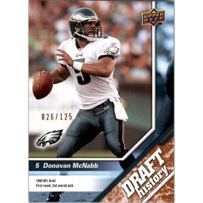 2009 Upper Deck Draft Edition Bronze 125 #200 Donovan McNabb