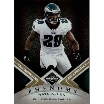 2010 Limited Gold Spotlight #186 Nate Allen