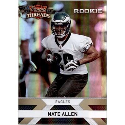 2010 Panini Threads Gold Holofoil #267 Nate Allen