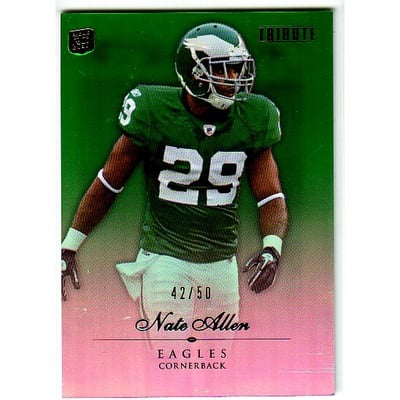 2010 Topps Tribute Green #77 Nate Allen