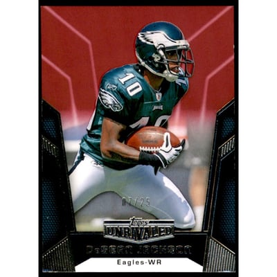 2010 Topps Unrivaled Red #31 DeSean Jackson