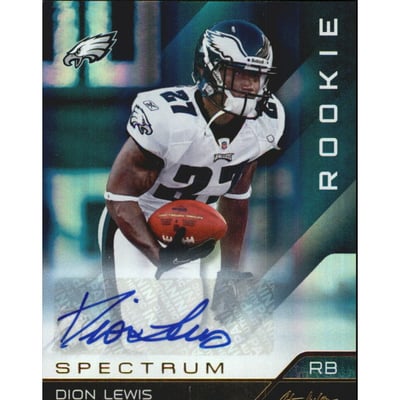 2011 Absolute Memorabilia Spectrum Gold Autographs #131 Dion Lewis/299