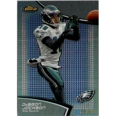2011 Finest Blue Refractors #87 DeSean Jackson